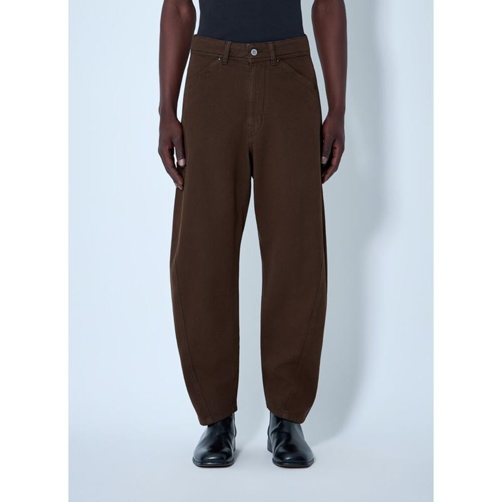 Lemaire Men Wide-Leg Denim Trousers